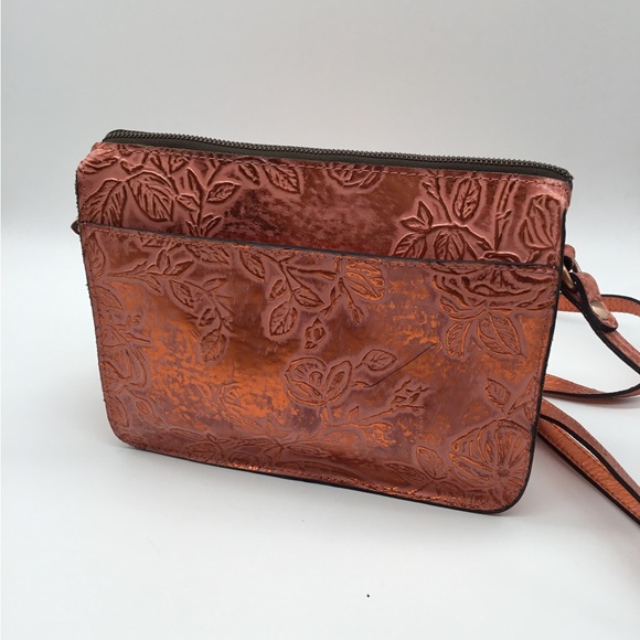 Patricia Nash Bags Patricia Nash Nazaire Top Zip Crossbody Bag